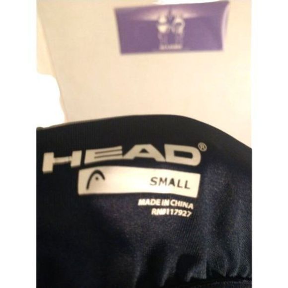 Head Athletic Top Navy Blue Peach & White Size Small - Picture 2 of 4